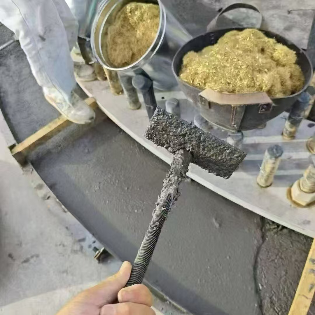 黄岛C120钢纤维高强无收灌浆料 轧机压缩机汽轮机发电机锻压设备底座灌浆材料